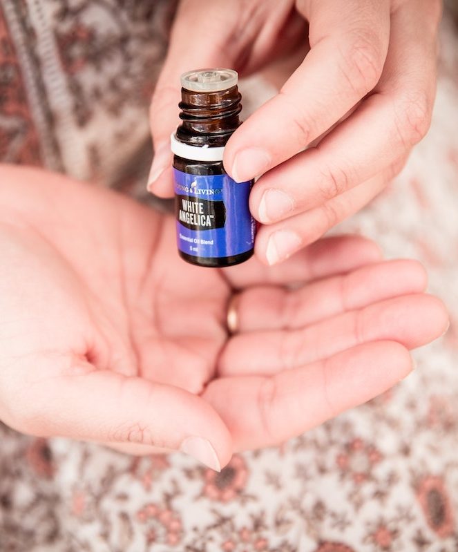 white angelica young living